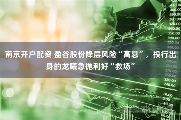 南京开户配资 盈谷股份降层风险“高悬”，投行出身的龙曦急抛利好“救场”